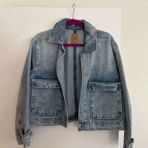 GAP Faded Blue Denim Jacket